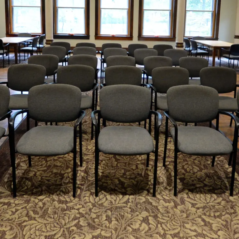 Working Mens Institute Event Space Chairs